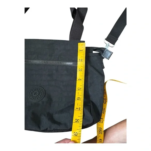 Kipling Elysia Black Shoulder Bag Purse Crossbody - Picture 8 of 15